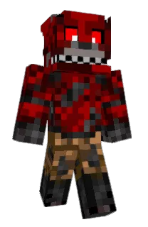 Front of Retaf's skin