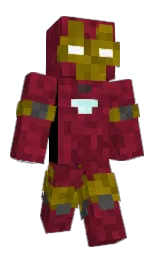 claret and black Minecraft skin — Slim model — first worn by lilbakaaaaa