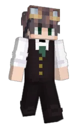 Adzreal's Minecraft skin wearing the Migrator cape