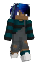 BlueWolf21's Minecraft skin wearing the Pan cape