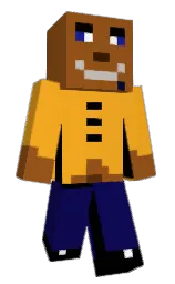 Kotschaufler's Minecraft skin wearing the Pan cape