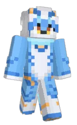 hanbing_furry's Minecraft skin wearing the Home cape