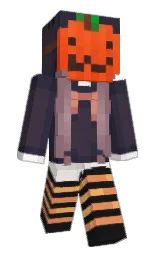 blackcurrant and cod gray Minecraft skin — Slim model — first worn by sugarlace