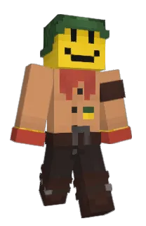 Front of Minecraft skin