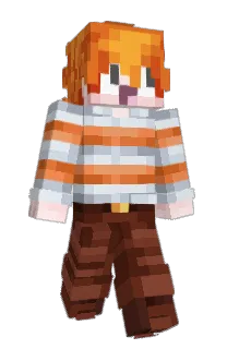 Front of Merboo's skin