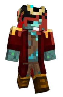 Front of FallingVerve's skin