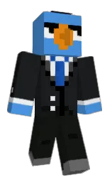 FewerSmile's Minecraft skin wearing the Minecraft Experience cape