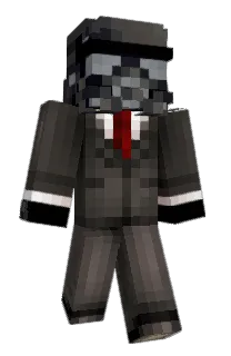 Front of HuggeFTW's skin