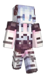 bridal heath and bianca Minecraft skin — Slim model — first worn by C4r1y_