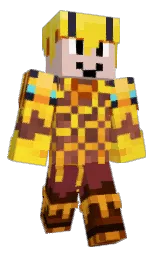 Grefter's Minecraft skin wearing the Pan cape
