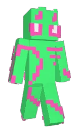 Slim Minecraft skin