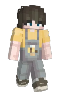 Front of Srborjaa's skin