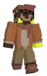 black and cape palliser Minecraft skin — Classic model
