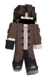 kabul and woody brown Minecraft skin — Slim model — first worn by 1WantForGardonit