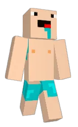bbnnb77's Minecraft skin wearing the Pan cape