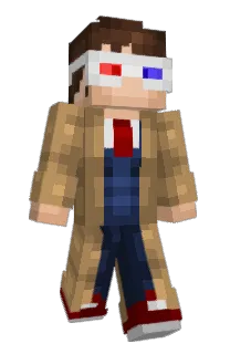 Front of Minecraft skin