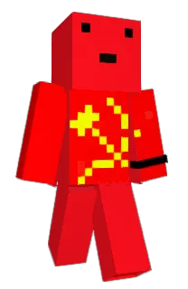 Front of Minecraft skin