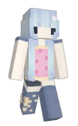 Slim Minecraft skin