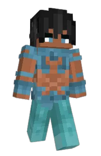 Front of mandolian's skin