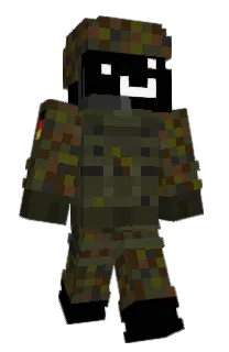 Front of Minecraft skin