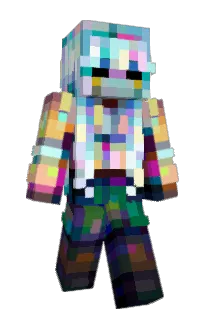 Front of charcollie's skin