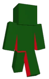 parsley and torch red Minecraft skin — Slim model