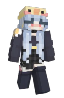 Front of MotherMizu's skin