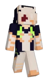 Slim Minecraft skin