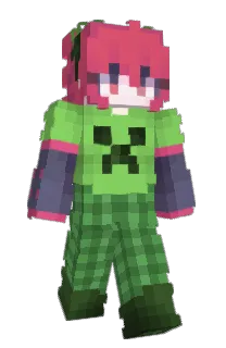 Front of LeoCreeperGaming's skin