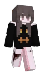 cod gray and carousel pink Minecraft skin — Classic model