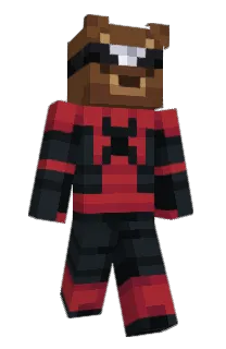 Front of Fredigit's skin