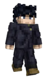 TeeBoiz's Minecraft skin wearing the Pan cape