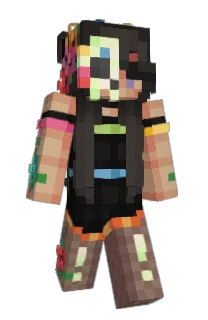 Front of Zeanac's skin
