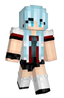 Front of whiteabbit's skin