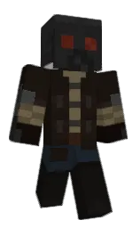 oil and cod gray Minecraft skin — Classic model — first worn by Commander_neh