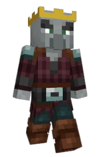 Front of Pillager's skin