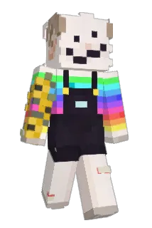 d3la Minecraft avatar full body
