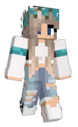 bytenetic's Minecraft skin wearing the Migrator cape
