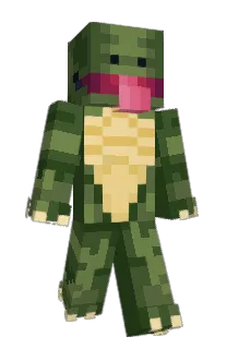 Front of harchus's skin