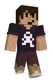 Front of Dislamp's skin