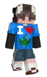 Slim Minecraft skin