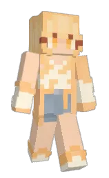 romantic and chardonnay Minecraft skin — Slim model — first worn by CChedderCheese