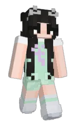 tuatara and cinderella Minecraft skin — Slim model — first worn by minjuillit