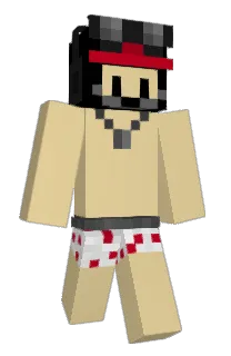 Front of Minecraft skin