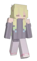 _Roxanna_'s Minecraft skin wearing the Aurora cape