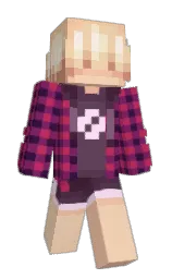 disco and hibiscus Minecraft skin — Slim model — first worn by FelixViolet