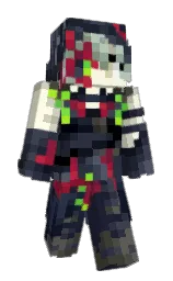 Splemdid's Minecraft skin wearing the Hero cape