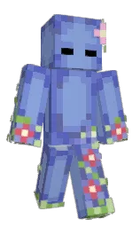 Indi_Ghost's Minecraft skin wearing the Pan cape