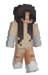 Front of ilymae's skin