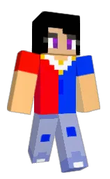 black and macaroni and cheese Minecraft skin — Slim model